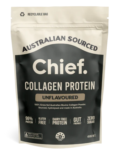 Chief Collagen Prot Unflavoured 450g